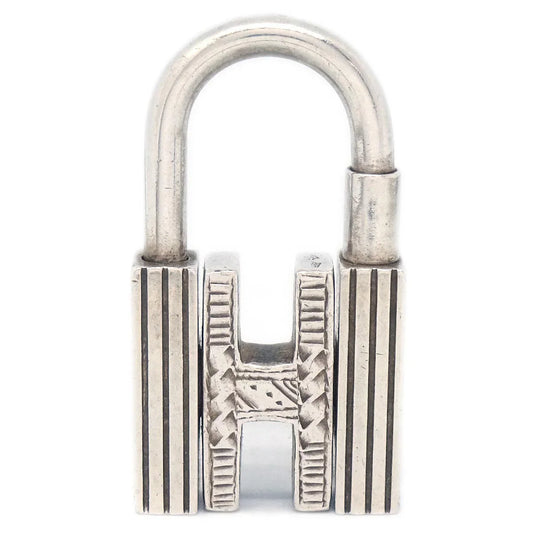 Hermes Touareg H Cadena Sterling Silver Small Good