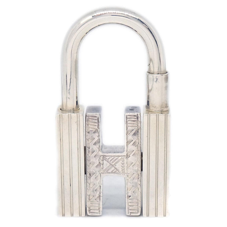 Hermes Touareg H Cadena Sterling Silver Small Good