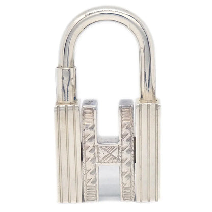 Hermes Touareg H Cadena Sterling Silver Small Good
