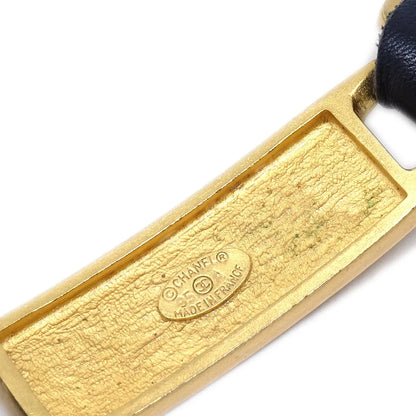 Chanel Bracelet Gold Black 95A
