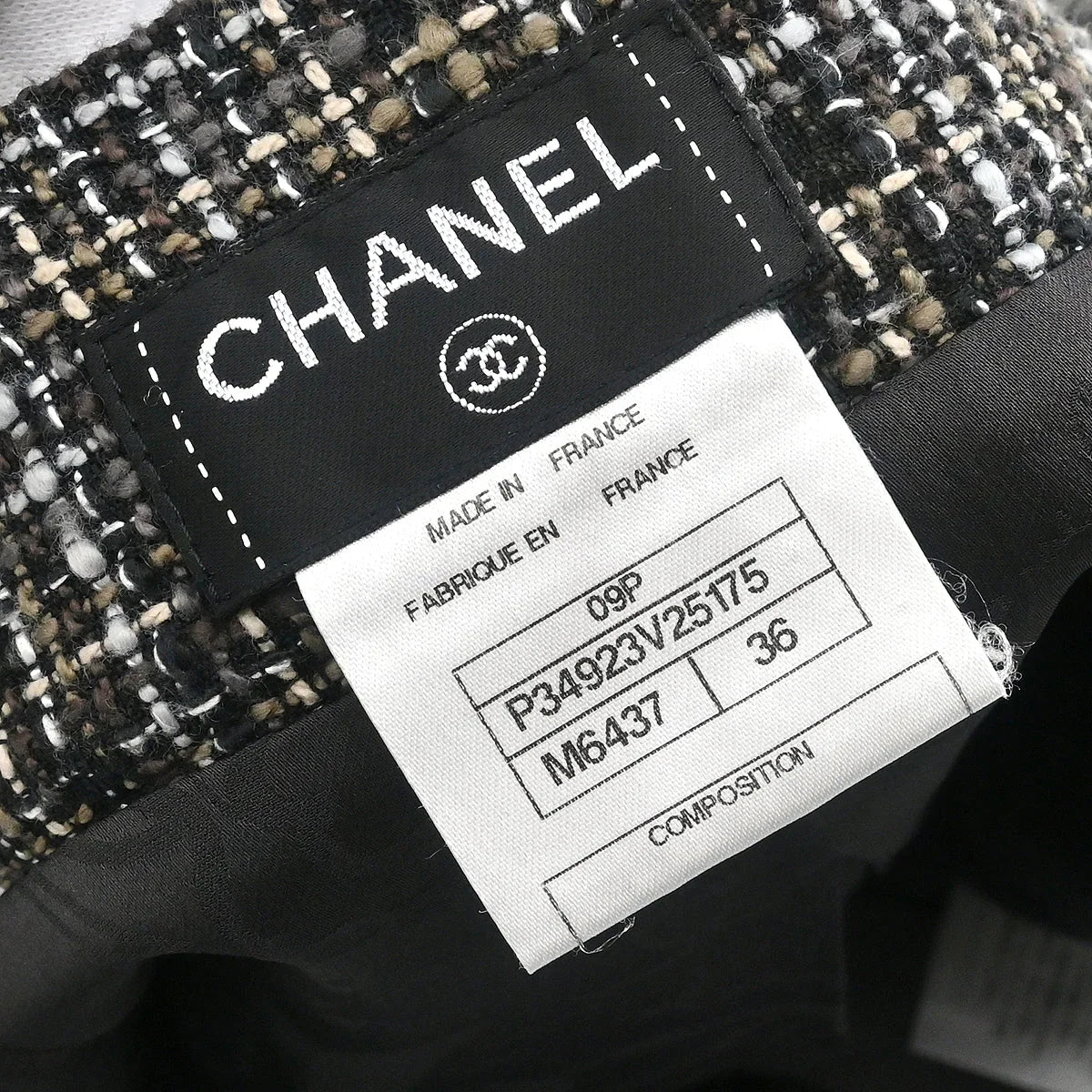 Chanel 2009 Skirt Black #36