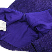 Chanel 1993 Setup Suit Jacket Skirt Purple #38