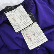 Chanel 1993 Setup Suit Jacket Skirt Purple #38
