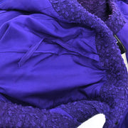 Chanel 1993 Setup Suit Jacket Skirt Purple #38