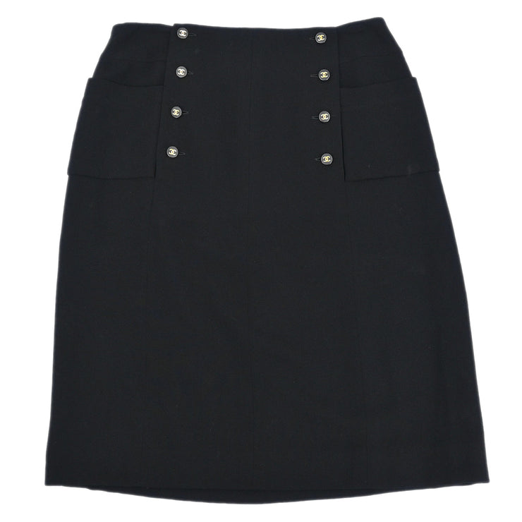 Chanel 1997 Skirt Black #42