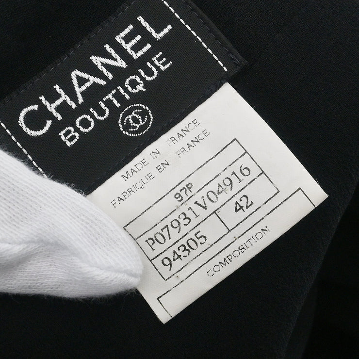 Chanel 1997 Skirt Black #42