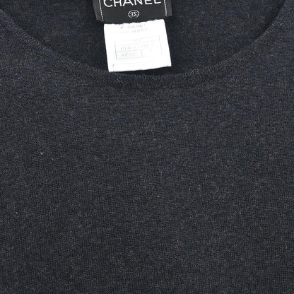 Chanel 1999 Short Sleeve Top Black 99A #42