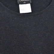 Chanel 1999 Short Sleeve Top Black 99A #42
