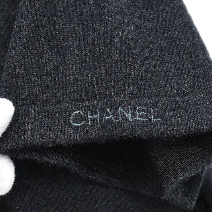 Chanel 1999 Short Sleeve Top Black 99A #42