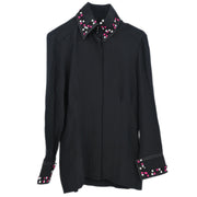 Chanel 2004 Blouse Shirt Black #36
