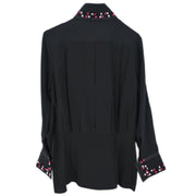 Chanel 2004 Blouse Shirt Black #36