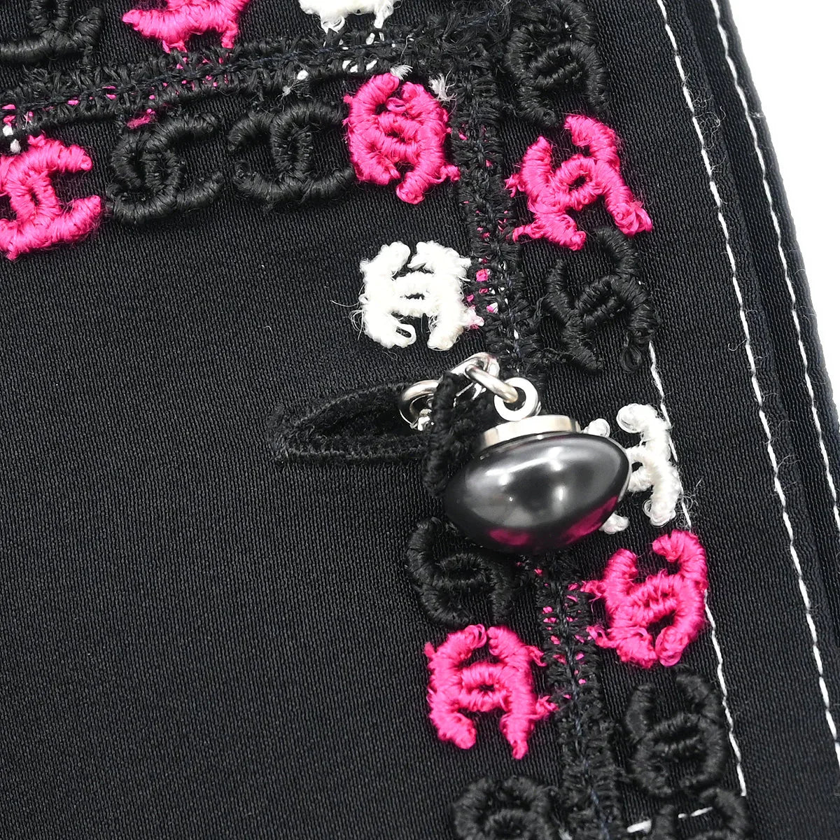 Chanel 2004 Blouse Shirt Black #36