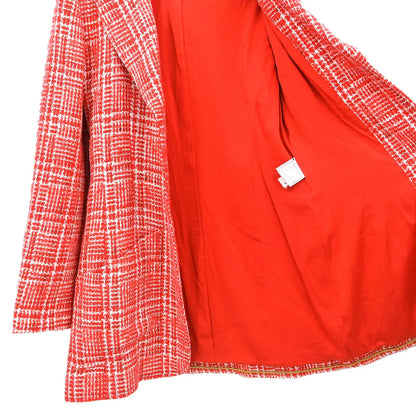 Chanel 1997 Jacket Coat Red #40