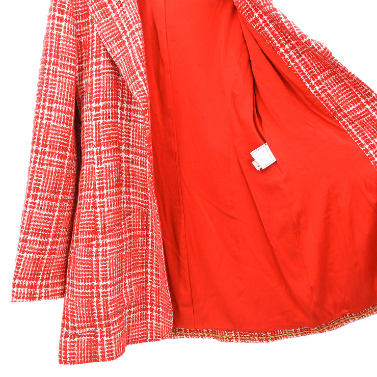 Chanel 1997 Jacket Coat Red #40