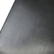 Hermes 2007 Black Box Calf Kelly Depeche 34 Business Handbag
