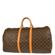 Louis Vuitton Monogram Keepall 55 Travel Duffle Handbag M41424