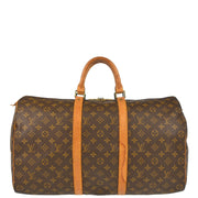 Louis Vuitton 1991 Monogram Keepall 50 Duffle Travel Handbag M41426