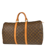 Louis Vuitton 1991 Monogram Keepall 50 Duffle Travel Handbag M41426