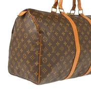 Louis Vuitton 1991 Monogram Keepall 50 Duffle Travel Handbag M41426
