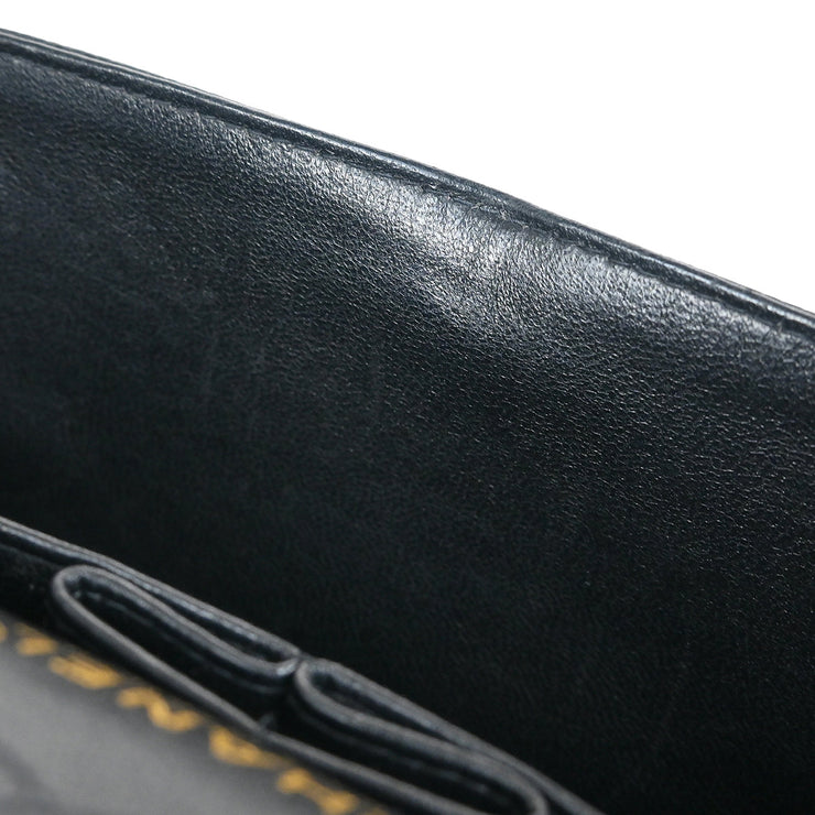 Chanel Black Caviar Small Classic Double Flap Shoulder Bag