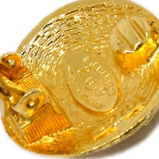 Chanel Dangle Hoop Earrings Clip-On Gold 29/2910