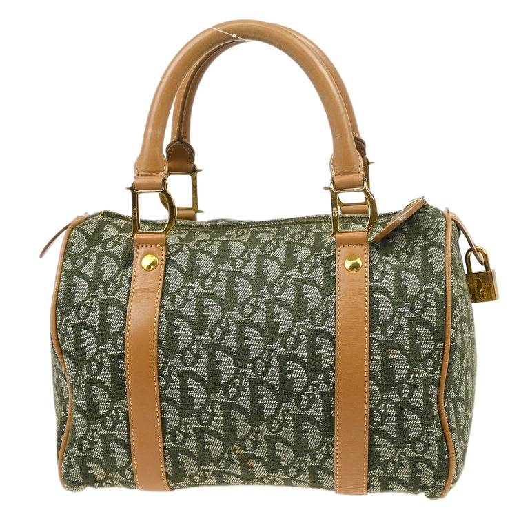 Christian Dior 2001 Green Trotter Handbag