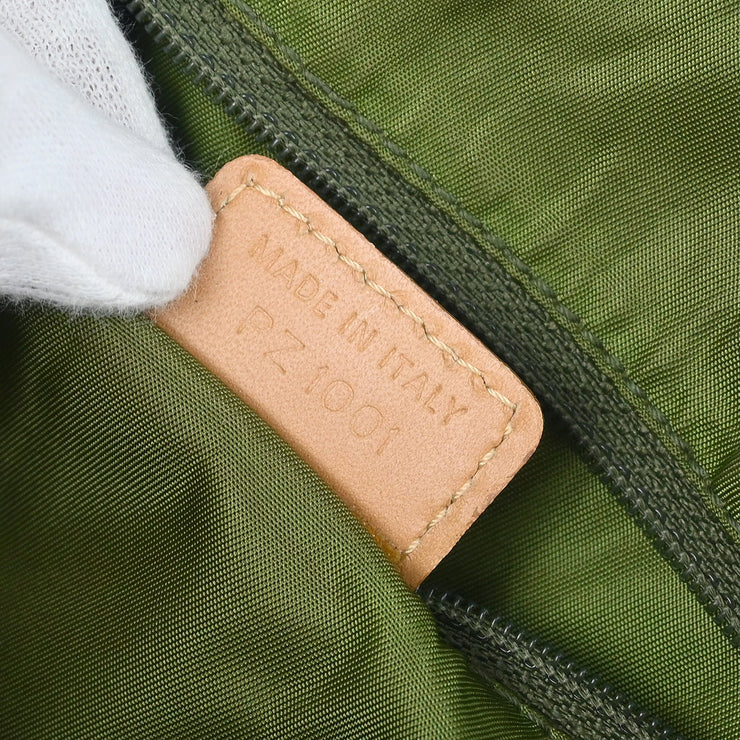 Christian Dior 2001 Green Trotter Handbag