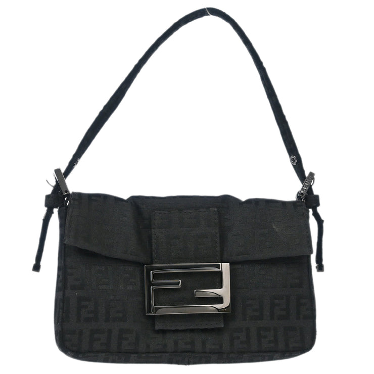 Fendi Black Zucchino Handbag