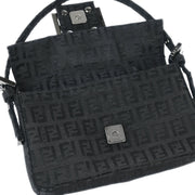 Fendi Black Zucchino Handbag