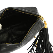Chanel Black Lambskin Camera Bag Mini