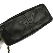 Chanel Black Lambskin Camera Bag Mini