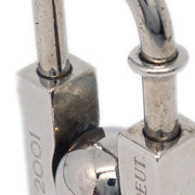 Hermes 2001 Earth Cadena Padlock Silver Small Good