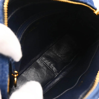 Chanel 1996-1997 Indigo Denim Shoulder Bag