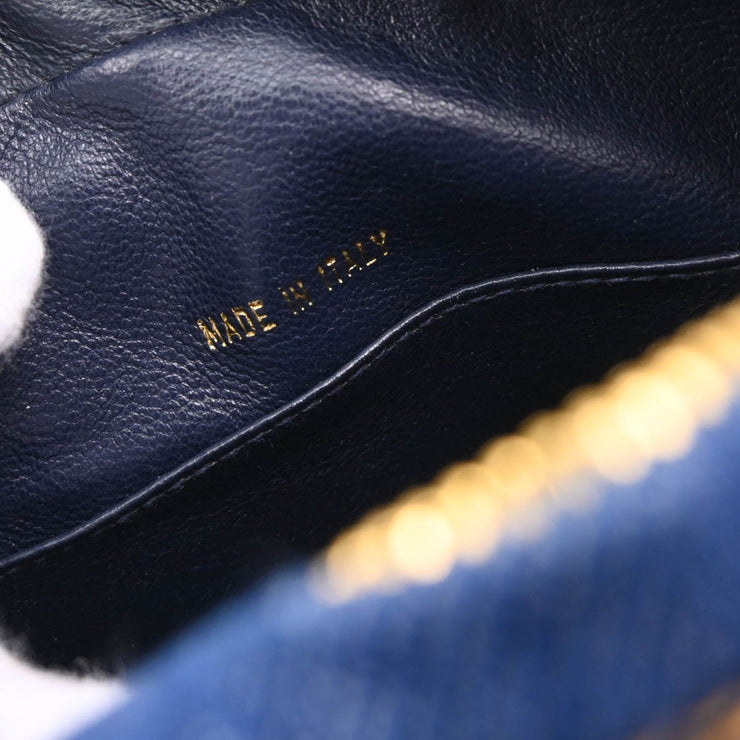 Chanel 1996-1997 Indigo Denim Shoulder Bag