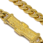 Christian Dior Bracelet Gold Rhinestone