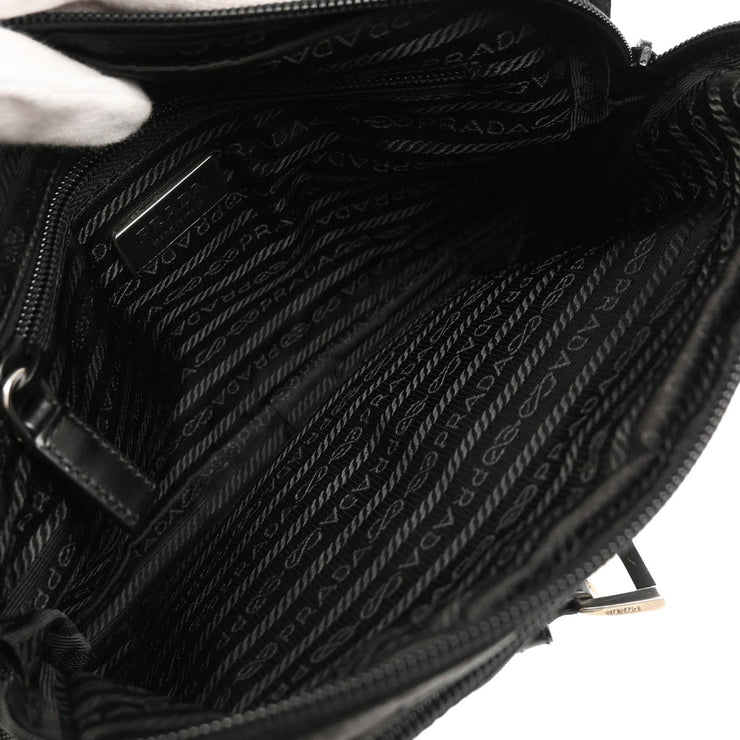 Prada Black Nylon Shoulder Bag