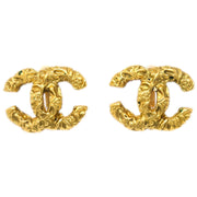 Chanel Gold CC Earrings Clip-On 93A