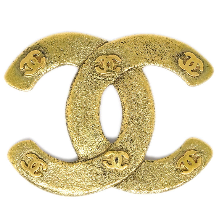 Chanel CC Brooch Pin Gold 1264/29