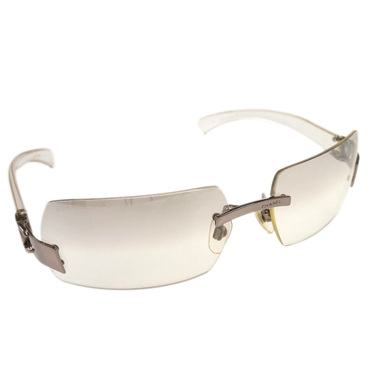 Chanel Sunglasses Eyewear Gray Small Good