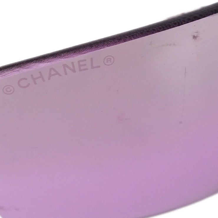 Chanel Sunglasses Eyewear Purple Small Good