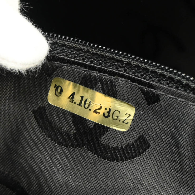 Chanel 2004-2005 Gray Felt Wild Stitch Tote Handbag