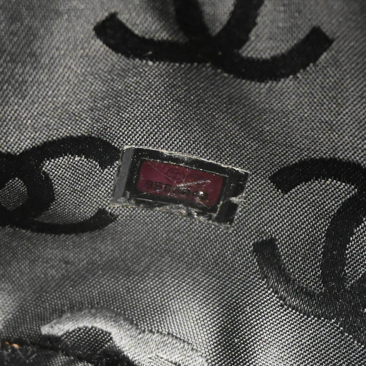 Chanel 2004-2005 Gray Felt Wild Stitch Tote Handbag