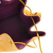 Louis Vuitton 1995 Yellow Epi Petite Noe Bucket Shoulder Bag M44109