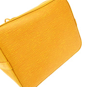 Louis Vuitton 1995 Yellow Epi Petite Noe Bucket Shoulder Bag M44109