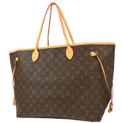 Louis Vuitton Monogram Neverfull GM Tote Handbag M40157