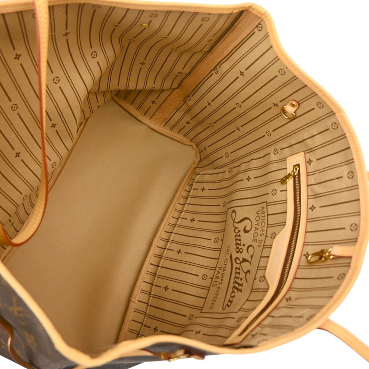 Louis Vuitton Monogram Neverfull GM Tote Handbag M40157