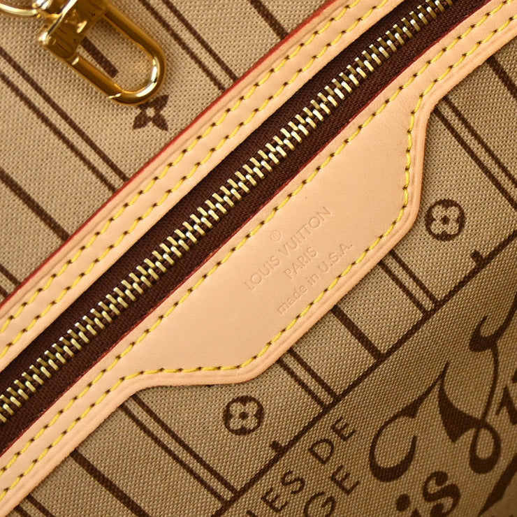 Louis Vuitton Monogram Neverfull GM Tote Handbag M40157