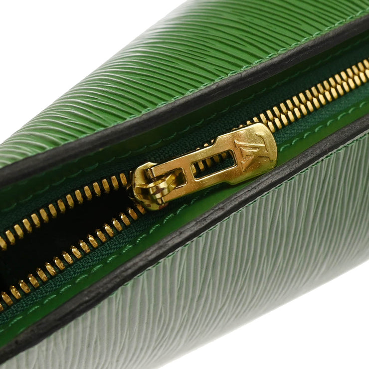 Louis Vuitton 1994 Green Epi Lussac Shoulder Bag M52284