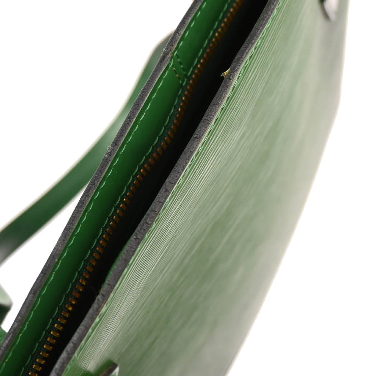 Louis Vuitton 1994 Green Epi Lussac Shoulder Bag M52284
