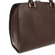 Louis Vuitton 2001 Brown Epi Pont Neuf Handbag M5205D